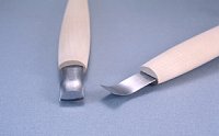 彫刻刀ハイス鋼HSS　極浅丸曲型７．５mm