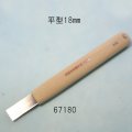 彫刻刀安来鋼super　 平型１８mm