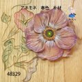 ブローチ　 アネモネ　春色　ピン付