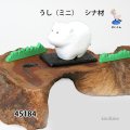 うし（ミニ）　シナ材 　