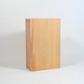 能面材１号　24×15×7.5cm　 木曽桧材柾目材