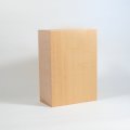 能面材４号　24×17×9cm　 木曾桧材柾目材
