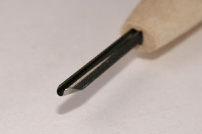 画像4: 彫刻刀安来鋼super　Ｕ字刀２mm