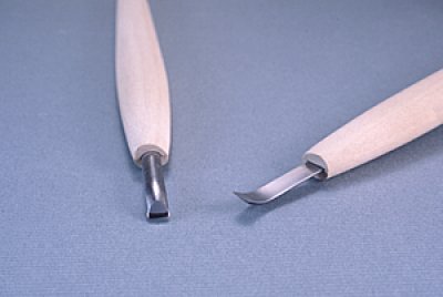 画像1: 彫刻刀ハイス鋼HSS　極浅丸曲型６mm