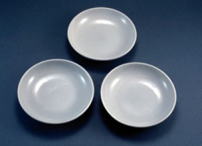 画像2: 小皿（丸皿）３枚組　８５mm陶器
