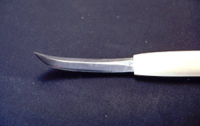 画像2: 彫刻刀安来鋼super　ササバ刀１２mm
