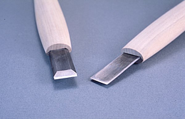 画像1: 彫刻刀ハイス鋼HSS　 平型１５mm (1)