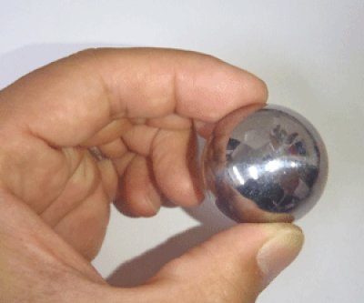 画像1: 球　クローム　 １・１/4インチ（直径31.75mm）
