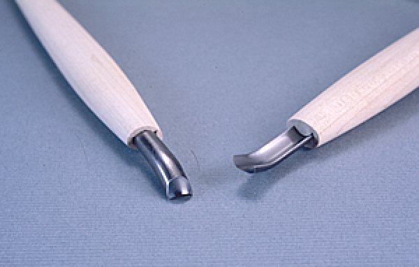画像1: 彫刻刀ハイス鋼HSS　 丸曲型６mm (1)