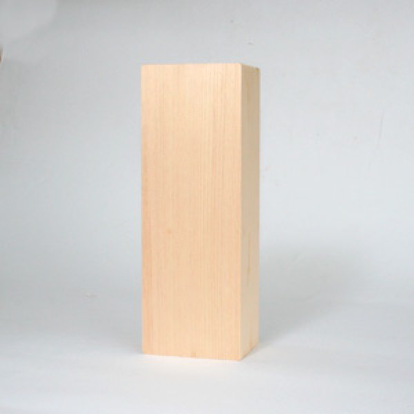 画像1: 地蔵立像６寸用　木曽檜材 (1)