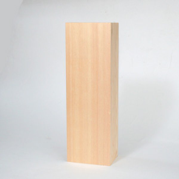 画像1: 聖観音立像８寸用　木曽檜材 (1)